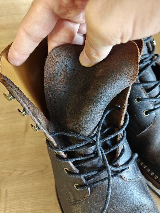 Bocanci cusuți de mână Goodyear welt Junkard