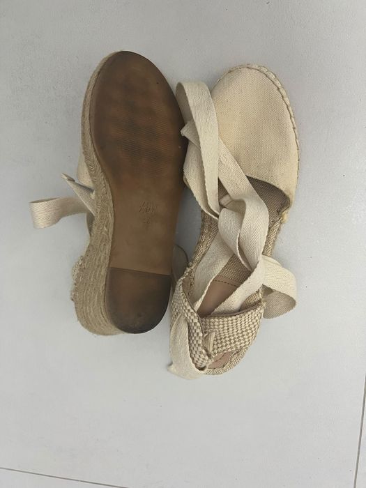 Vand sandale textil