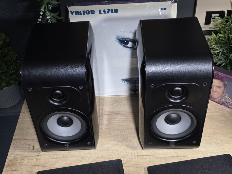 Boxe de raft BOSTON M25, piano black , piele , hi-end