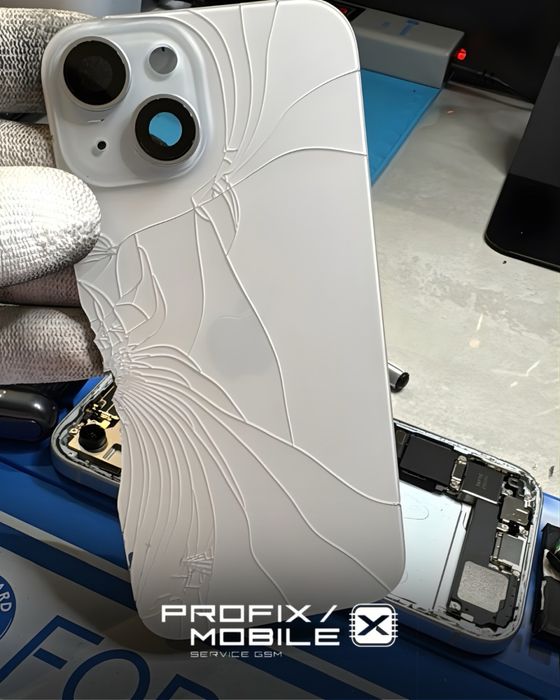 Înlocuire sticlă spate iPhone-ProFix Mobile Braşov