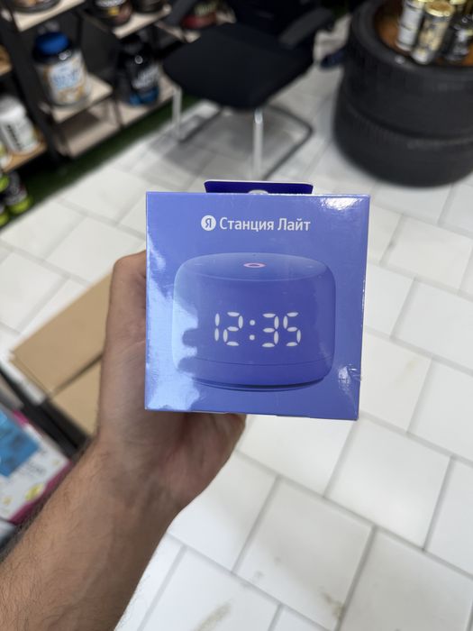 Яндекс станция лайт с ЧАСАМИ!!! 60$