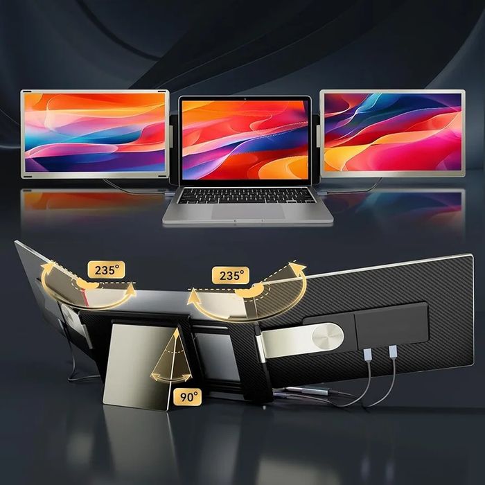 Extensie ecran laptop Teamgee S6 de 15,6 inch Full HD •NOU CU FOLIE•