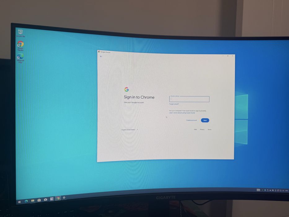 Monitor Gaming Curbat LED Gigabyte 32 inch 2k QHD (2560x1440), 165Hz (170Hz oc) + leduri pe spate cadou