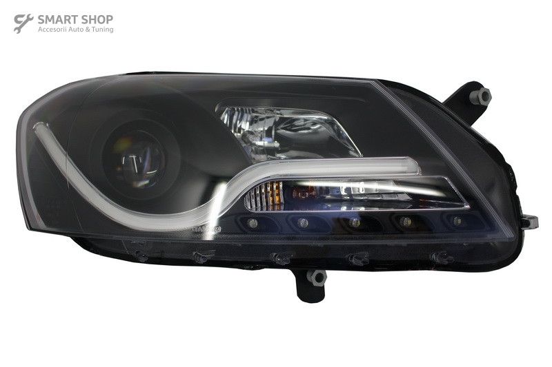 Faruri LED DRL VW Passat B7 (10.2010-10.2014) Negru