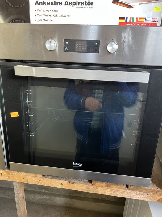 Готварска печка 50см комбинирана 24 месеца гаранция