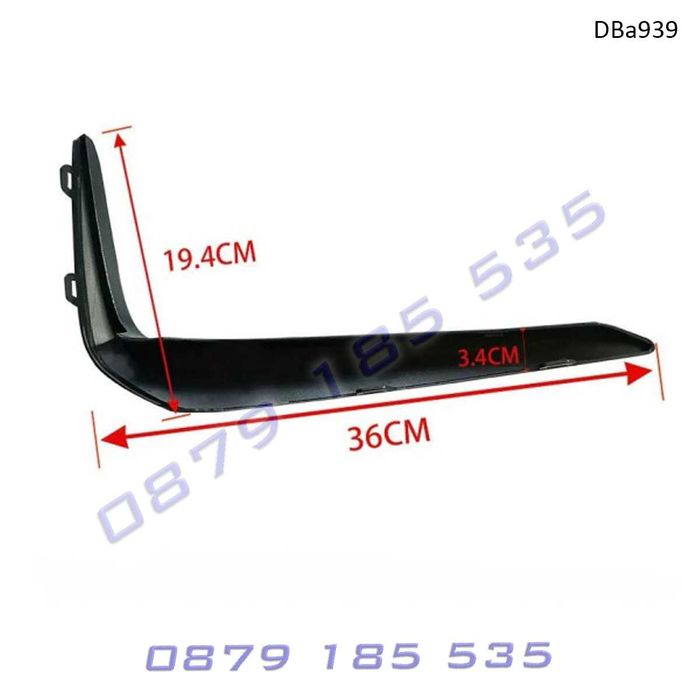 Тунинг лайсни вежди халогени предна броня BMW 5 G30 G31 18-20 добавки