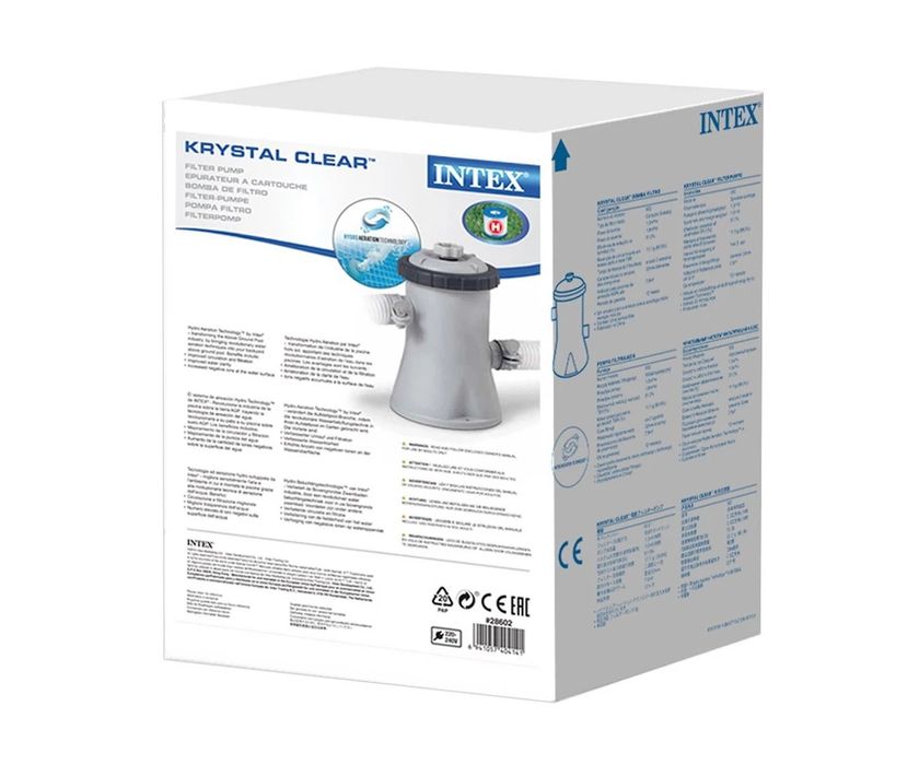 Филтърна помпа за басейни INTEX Easy Set Frame Pools - 220V, 1250 л/ч.