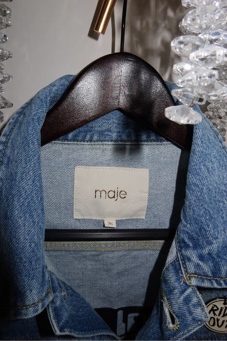 Джинсовая куртка Maje