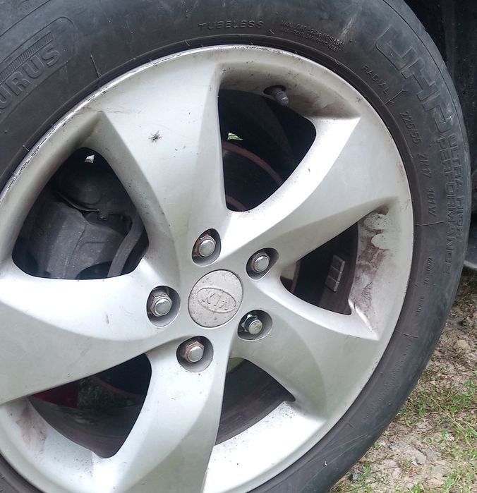 Джанти Kia 17", с летни  гуми за един сезон