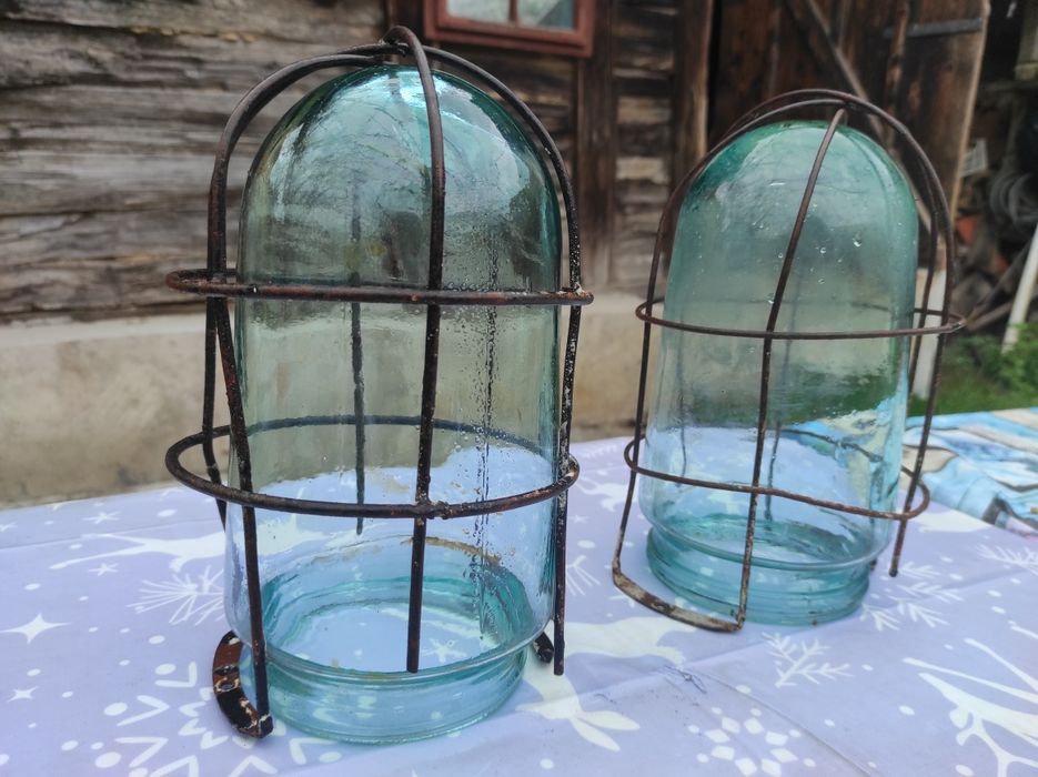 Corpuri sticlă iluminat industrial