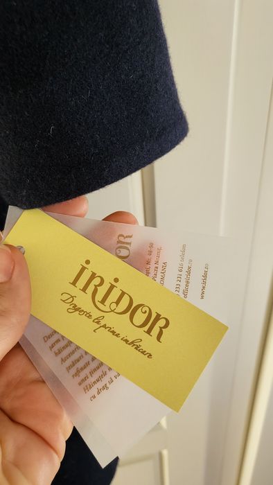 Palton lana, toamna- iarna, fete 158 cm-164 cm, bleumarin