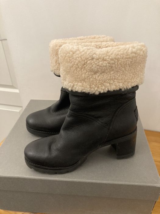 Cizme UGG piele neagra 38.5