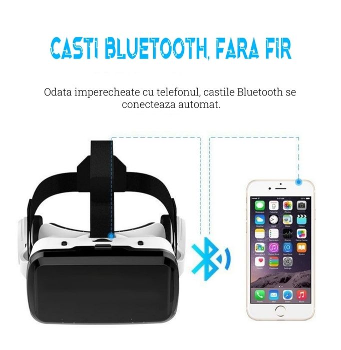 Ochelari VR + Controller Android/ iPhone NOI nefolositi