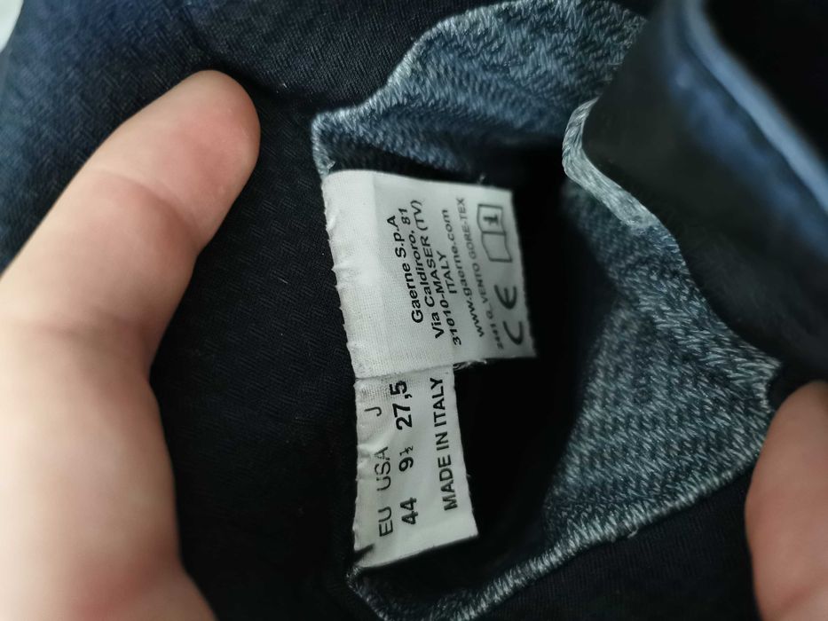 Cizme moto piele marca Gaerne Vento GTX mărime 44
