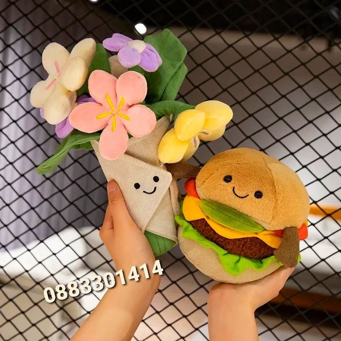 Плюшен Бургер 20см