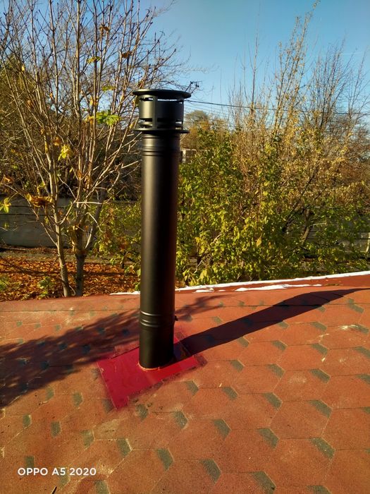 Дымоход для частного дома и бани