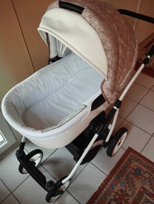 Зимна бебешка количка 3в1 BabyLux