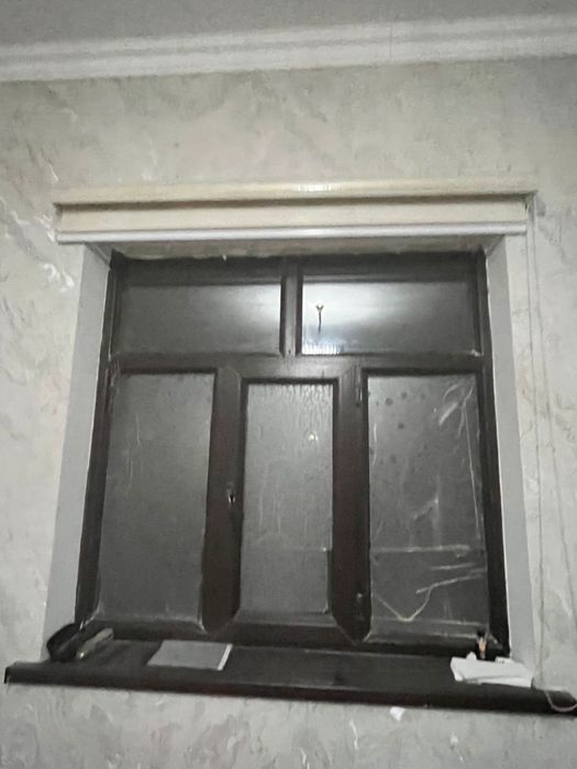 Окна с жалюзами.