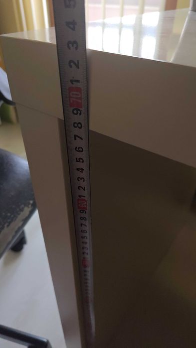 Офис Бяло Масивно Бюро с подвижно крилорамо