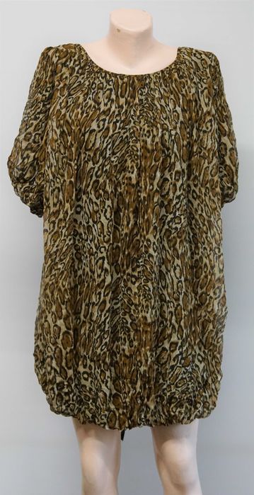 Bluza tunica By Malene Birger  matase animal print marimea 40