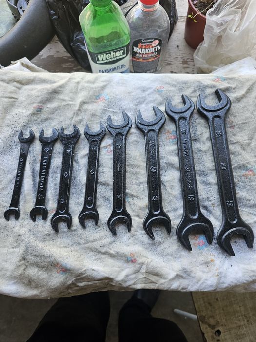 Набор рожковых ключей Ссср