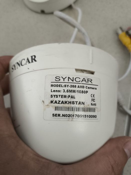 Камеры видеонаблюдения б/у