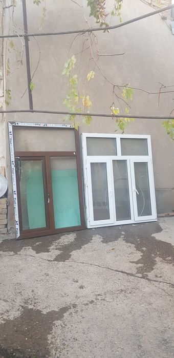 akfa plast окна белый раз.148х170.дуб 120х184.