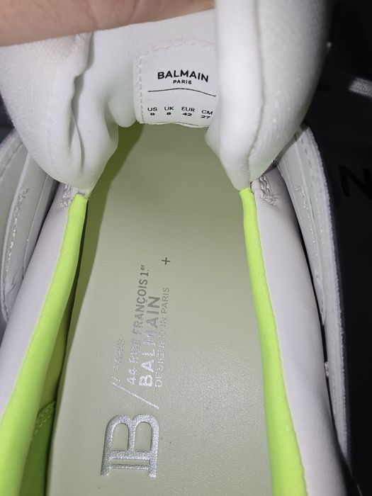 Balmain Sneakers Unicorn Wave Grey 42