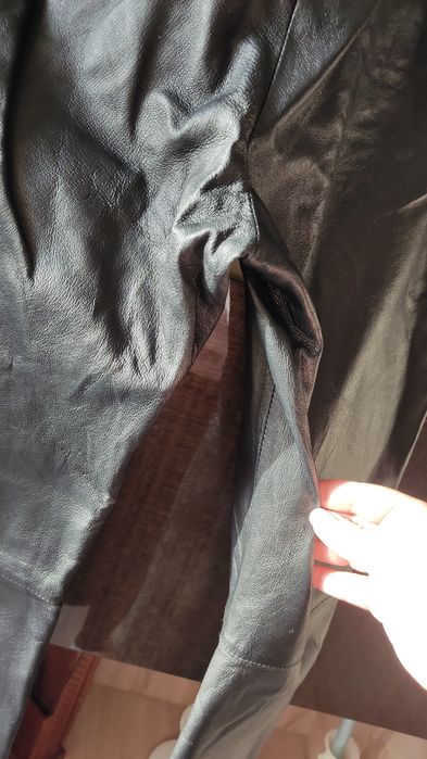 Pantaloni piele naturala