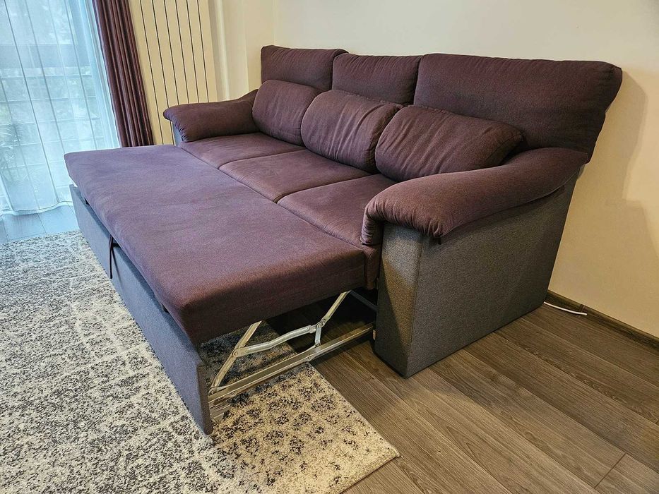 Canapea extensibila 3 locuri stofa