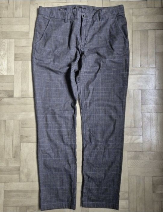 Pantaloni Bărbătești Alberto Lou-J Colour Check, Regular Fit - W36/L34
