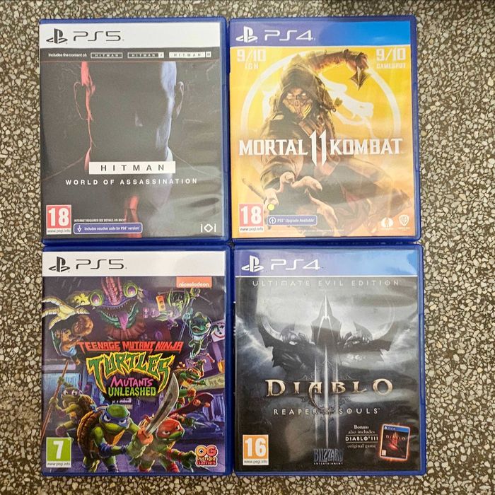 Камуфлажен PlayStation 5 с 2 джойстика, 4 топ игри, 2 охлаждания, PS5