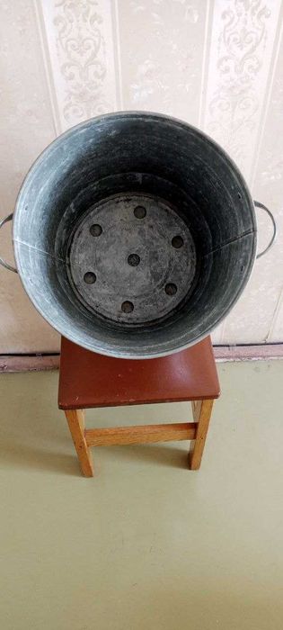 Выварочный бак цинковый, советский.