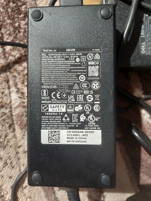 Încărcator Dell 180W 19,5V 9,23A