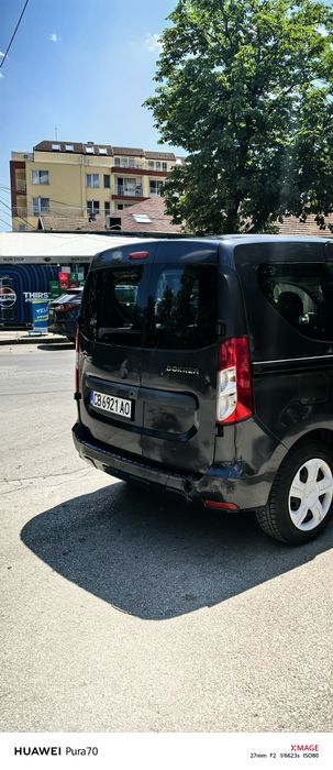 Дачия докер ван тъмносив