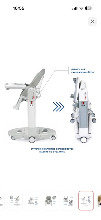 Продам стульчик Peg-perego tatamia