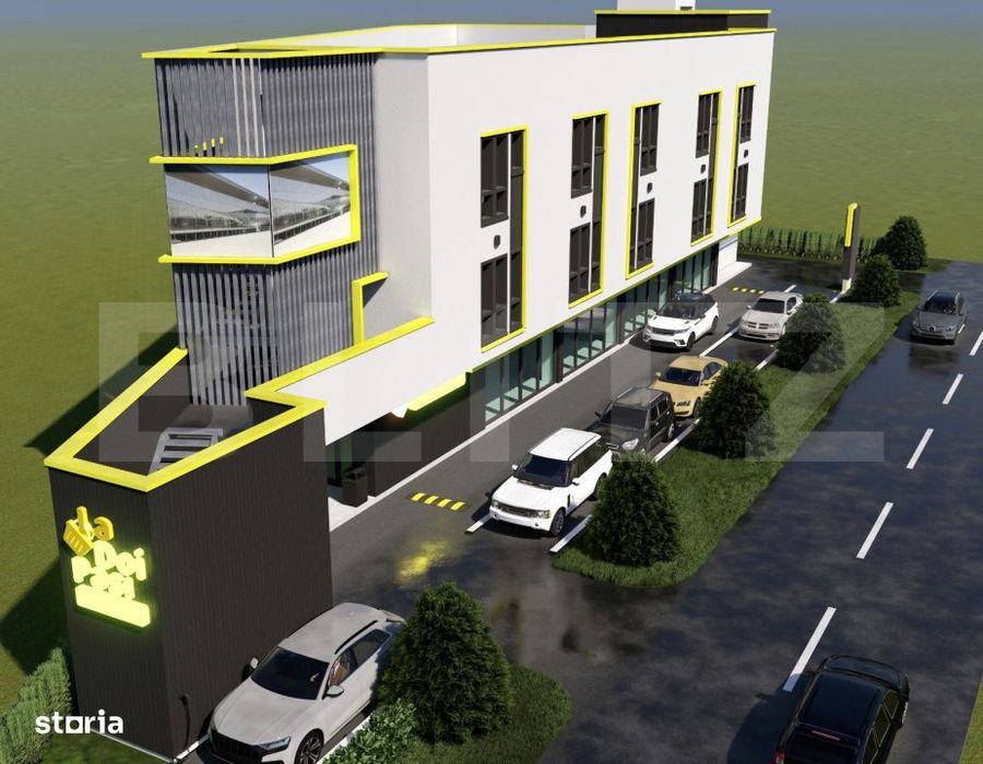 Spatiu P + 2E destinatie medicala, 1.355 mpu, 1000 mp teren, zona Ford