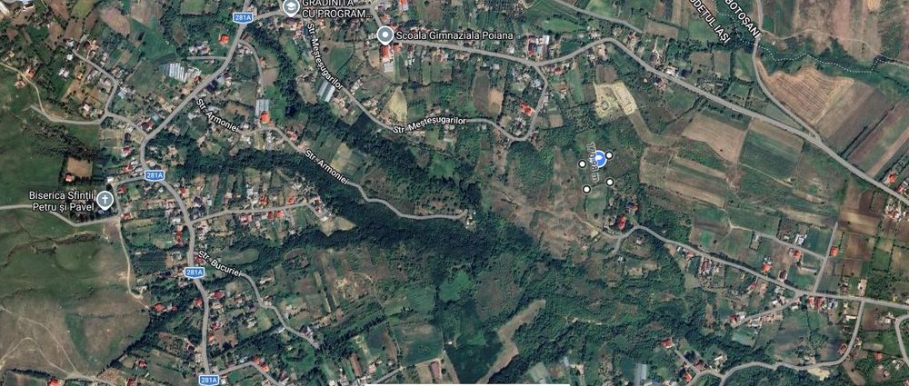 Vand teren 4000 mp Feredeni, Deleni.