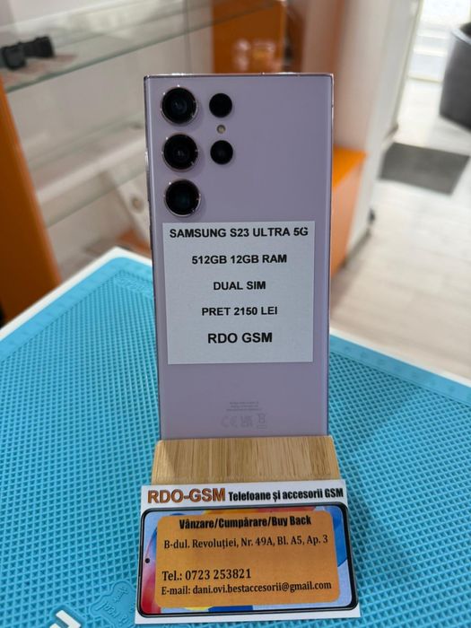 Samsung S23 Ultra 5g 256gb/512Gb Pink/Green/Black Garantie