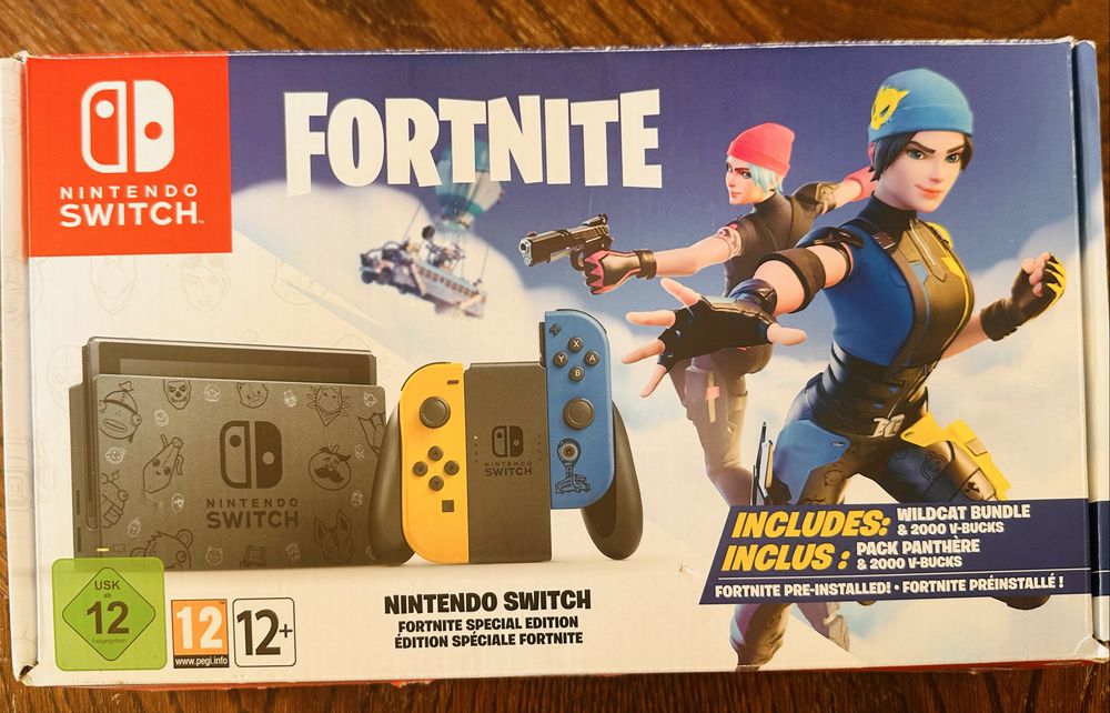 Nintendo Switch Fortnite лимитирана серия