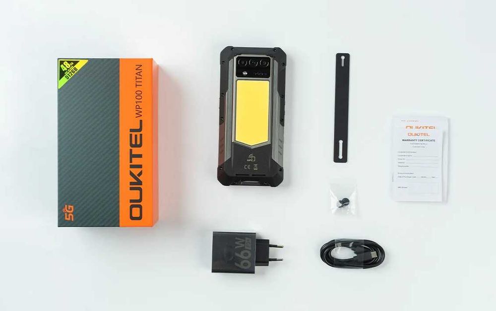 Oukitel WP100 Titan Projector 5G 48GB RAM 512GB ROM с IP68 защита