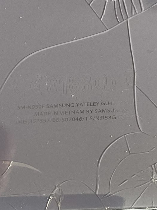 samsung Note 8 spart fata spate