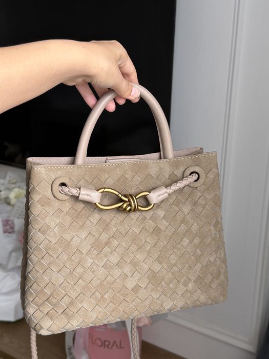 Сумка bottega замшевая