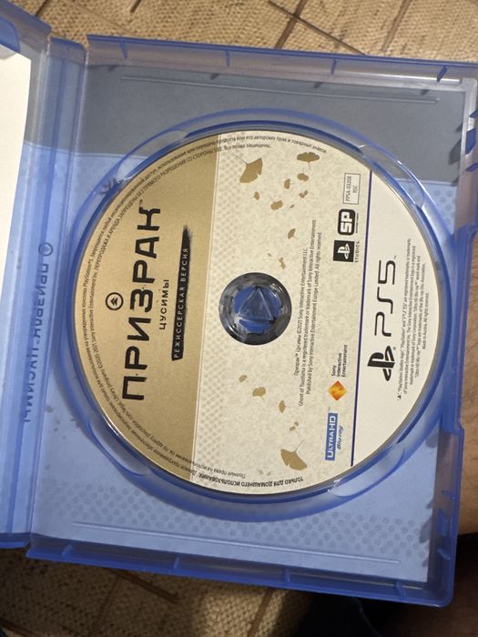 Диск на PS5 Ghost of Thushima