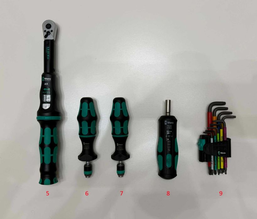 Инструменти WERA / WURTH / FACOM / HILTI