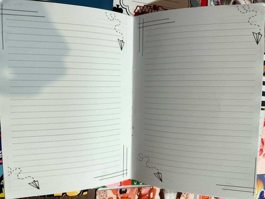 Красиви тетрадки - широки редове, А5