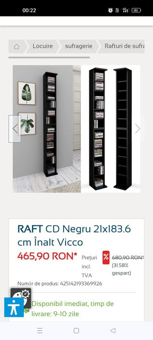 Vand biblioteca cd sau suport pt oje semi , unghii gel , carti de citit sau parfumuri