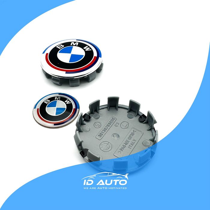 Bmw юбилейна емблема, капачки за джанти , бмв, e60, e90, e91, e39, e46