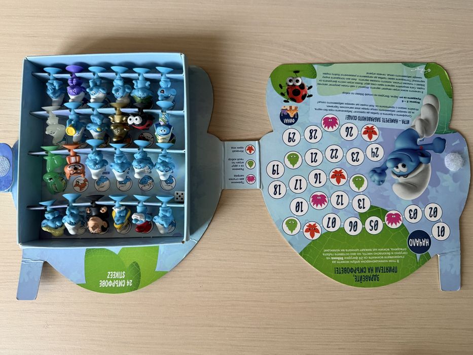 Стикита stikeez албум игра смърфове