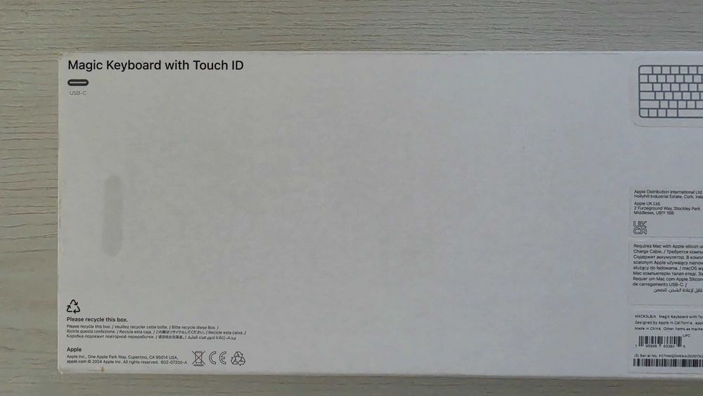 Magic Keyboard with Touch ID